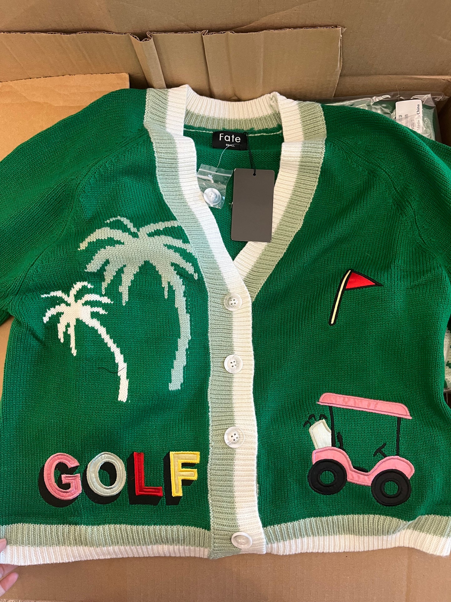 Golfer Girl Cardigan