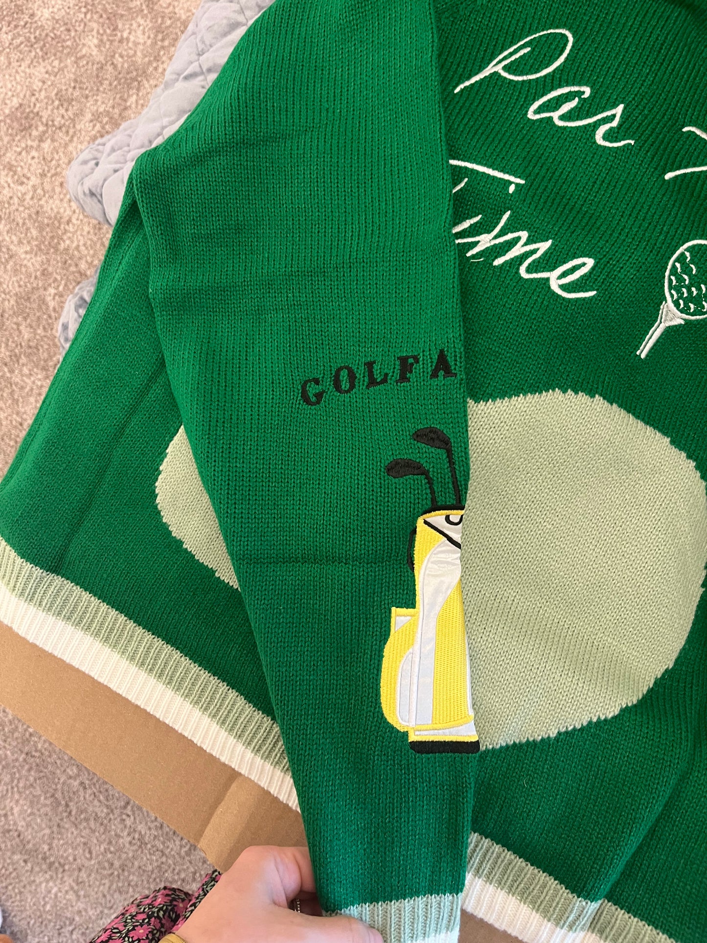 Golfer Girl Cardigan